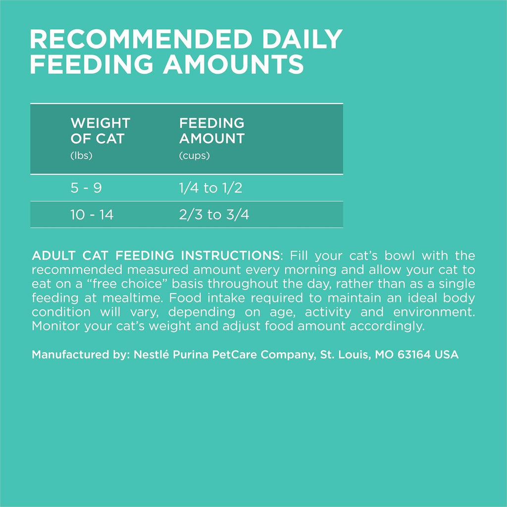 Purina ONE Sensitive Skin and Stomach Dry Cat Food 16 lb Bag