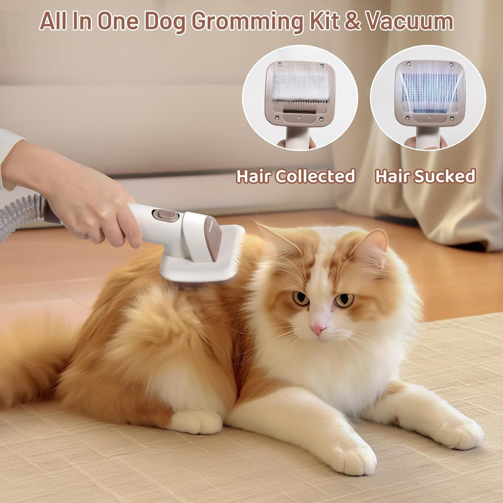 Mavpet 3.2L Dog Grooming Kit & Vacuum Suction