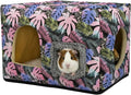 Guinea Pig Hideout, Washable Guinea Pig House, Pink Floral