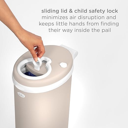 Ubbi Stainless Steel Diaper Pail, Odor Locking, No Special Bag Required - Image 6