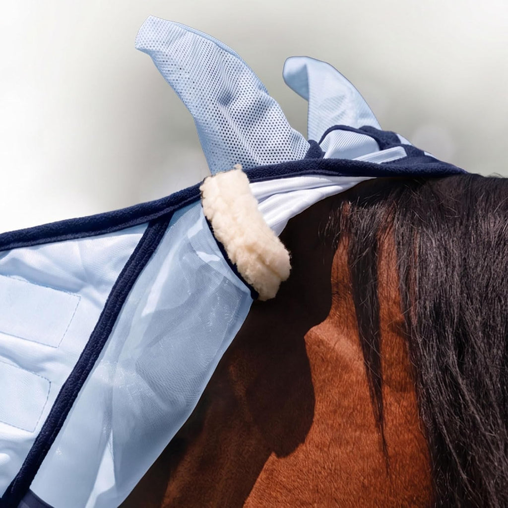 PROFESSIONAL'S CHOICE Fly Screen Mask with Nose for Horses