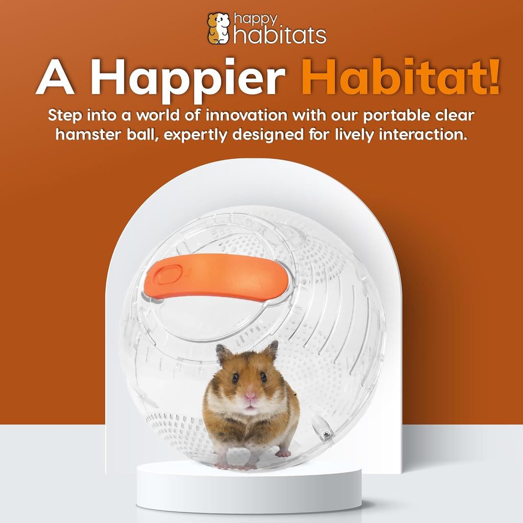 Clear Hamster Exercise Ball 7” – Pet Hamster Accessories