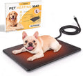 Outdoor Cat Heating Pad, Rigid ABS Pet Heated Mat,Safety Listed,20x16In,45W