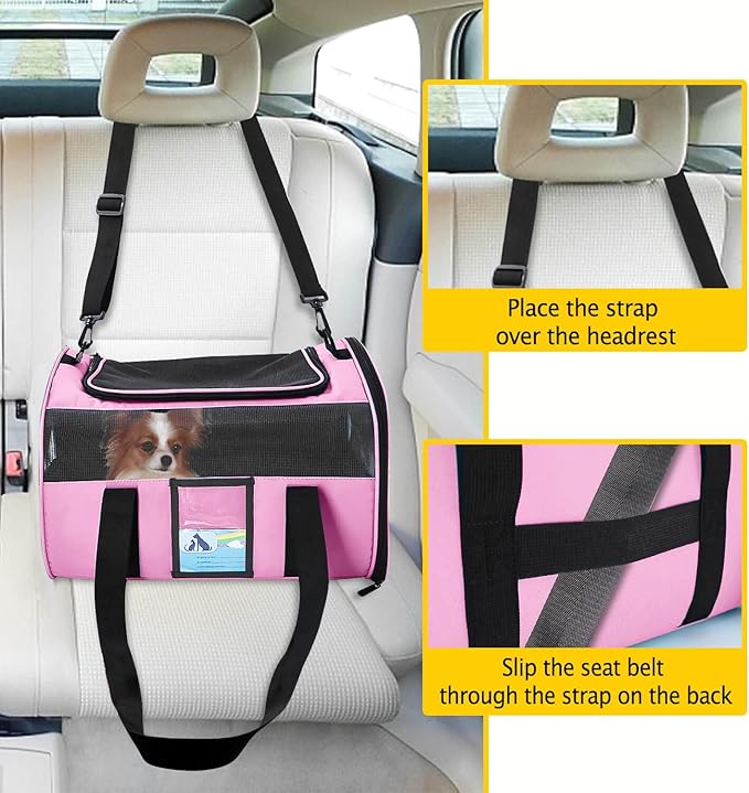 Refrze Pet Carrier Airline Approved, Cat Carriers - Image 5