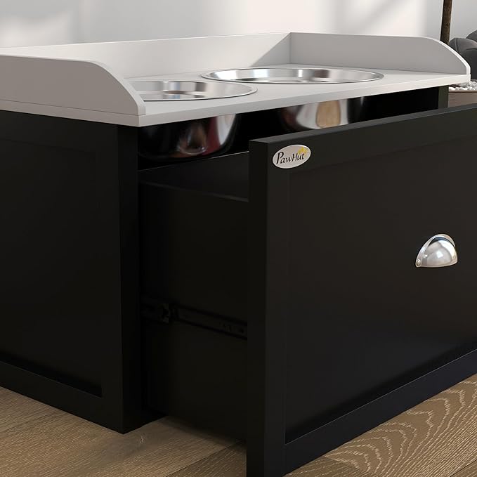 PawHut Dog Feeding Station - Image 9