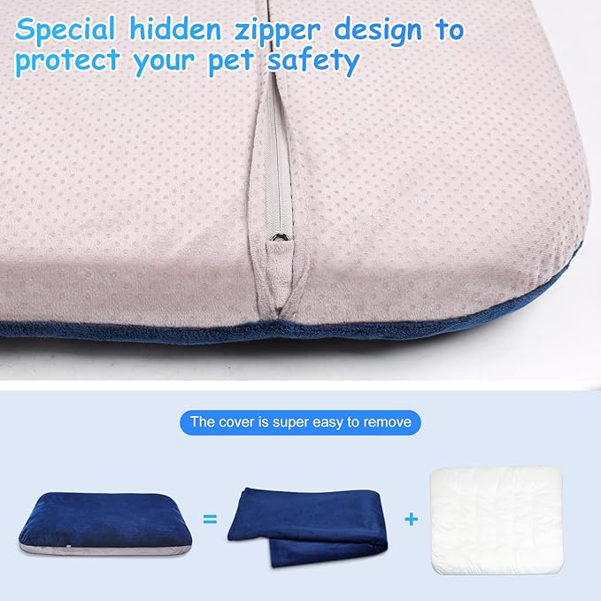 Magic Dog Super Soft Medium Dog Bed, 32 Inches Orthopedic Foam Pet Beds - Image 5