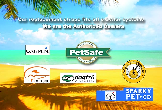 Sparky Pet Co - Surefit ECollar Strap - Bungee Dog Collar - Waterproof - - Image 6