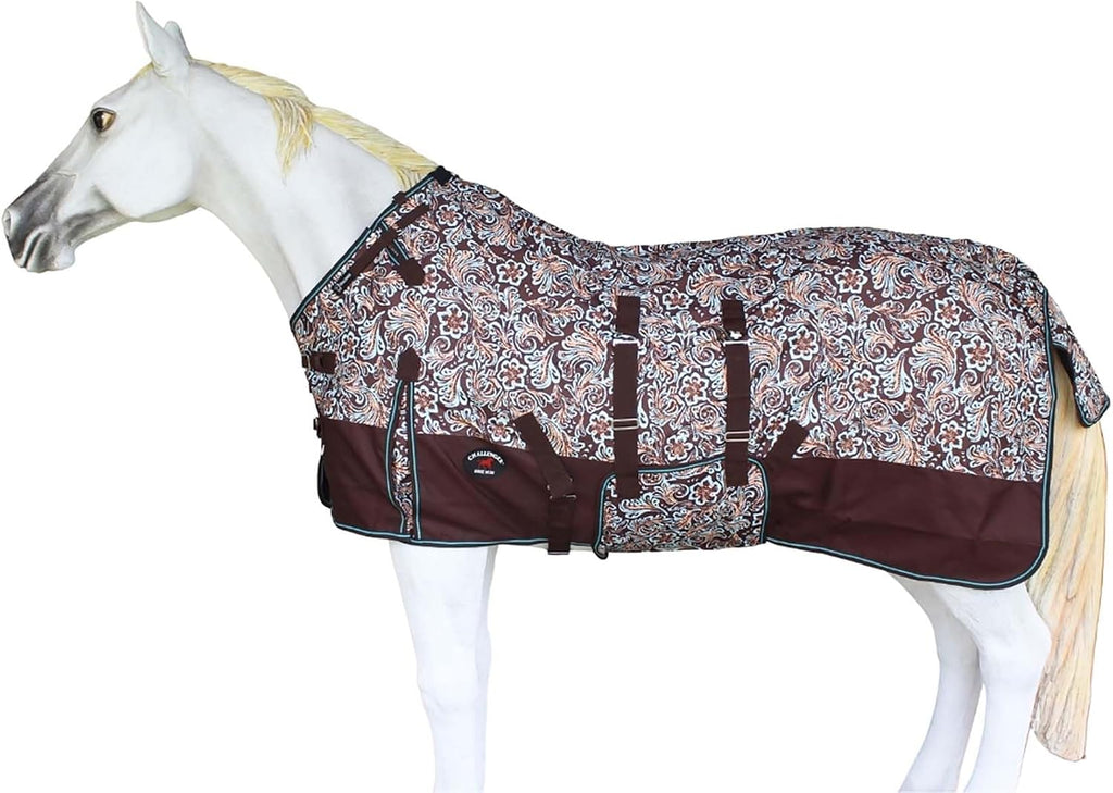 Challenger 1200D Turnout Lightweight Bellyband Horse Winter Sheet Serape 399B