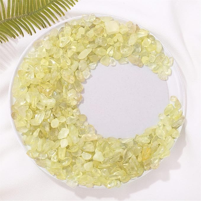 Citrine Aquarium Gravel Rocks Natural Tumbled Healing Crystal Chips Bulk - Image 7