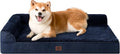 EHEYCIGA Memory Foam Dog Bed Large Size Dogs, Orthopedic Dog Bed Large by EHEYCIGA