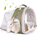 Back Expandable Backpack for Small Animals, Portable Travel Bag Breathable Pet by LightUpYourPetsLife