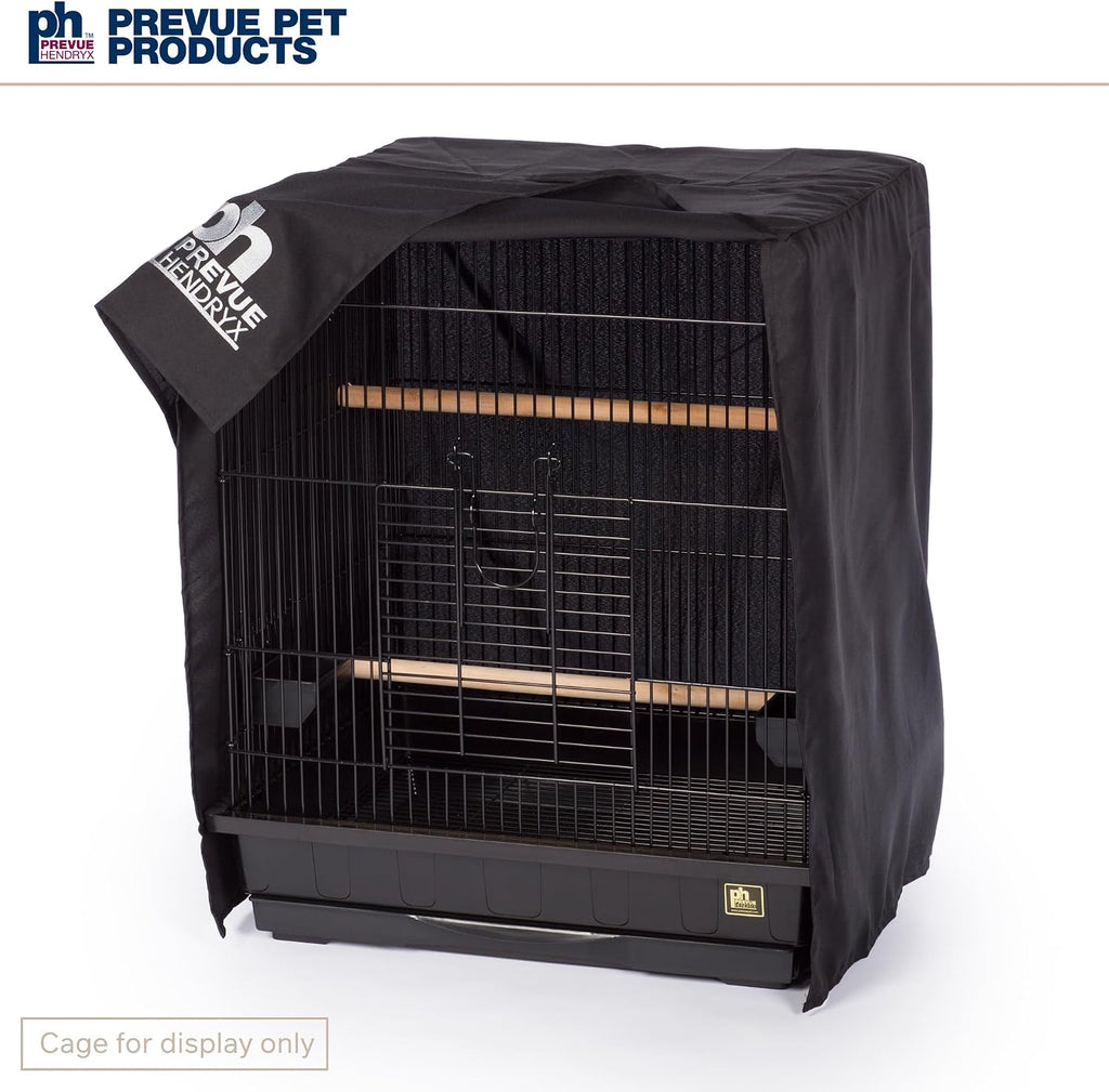 Prevue Pet Products Medium Bird Cage Cover - Black, Size Medium