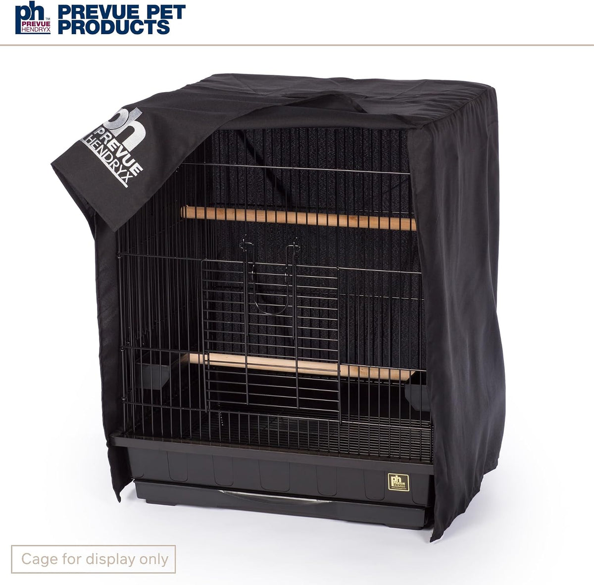 Prevue Pet Products Medium Bird Cage Cover - Black, Size Medium