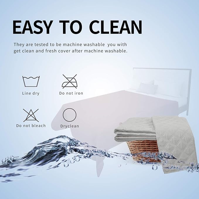 Easy-Going 100% Waterproof Dog Bed Cover, Non-Slip Pet Blanket - Image 6