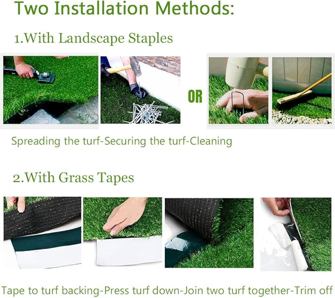 Petgrow Synthetic Artificial Grass Turf 5FTX40FT - Image 4