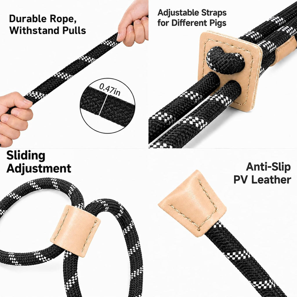 Goat Harness Leash for Mini Goat, Mini Pig