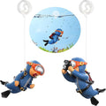 2-Pack Cute Little Diver Aquarium Decorations by SUPTEC%C2%AE