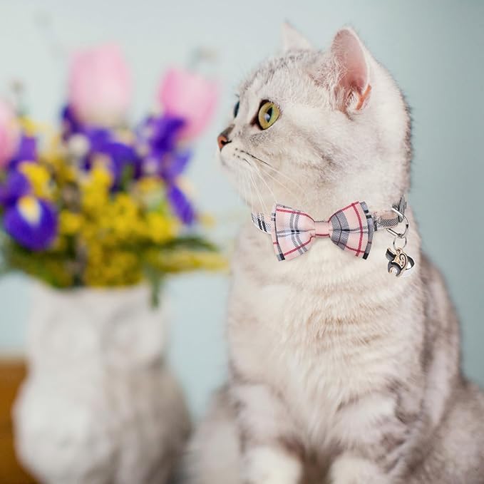 SCENEREAL Plaid Cat Collar - Image 8