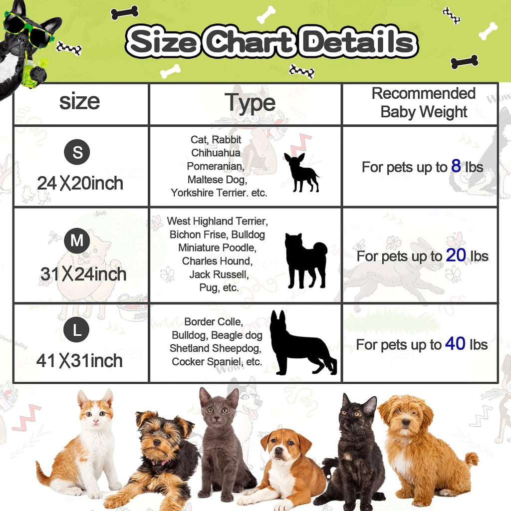 Rezutan Dog Blanket for Medium Dogs 3 Pack Premium Soft Puppy & Cat