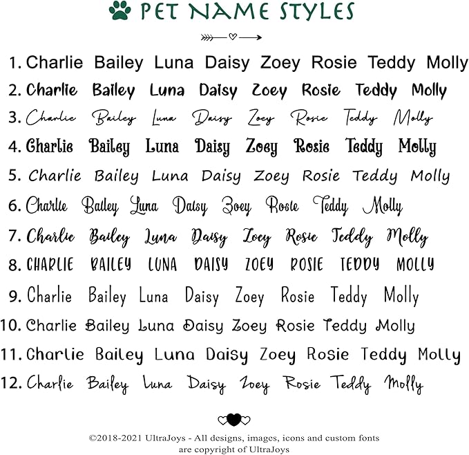 Ultra Joys Cat ID Tag Personalized Pet Tags, Durable Stainless Steel Small Pet - Image 5