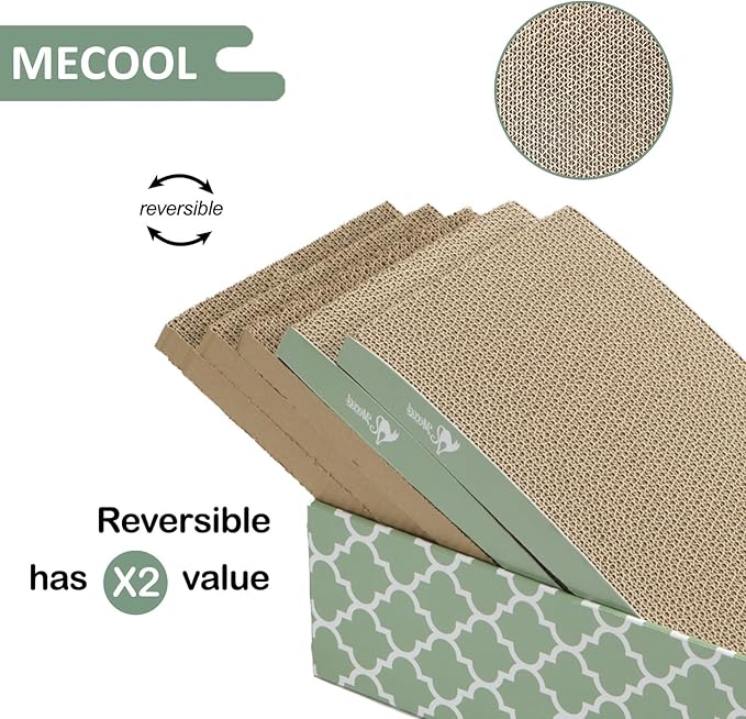 MECOOL Cat Scratching Board，5PC Cat Scratch Pad - Image 4