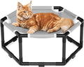Tresbro Elevated Cat Hammock Bed, Hexagon Raised Cat Swing Bed by Tresbro