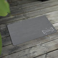 Le courant Dog Cat Feeding Mat, Water Absorbent, Non Slip Placemat by Unknown