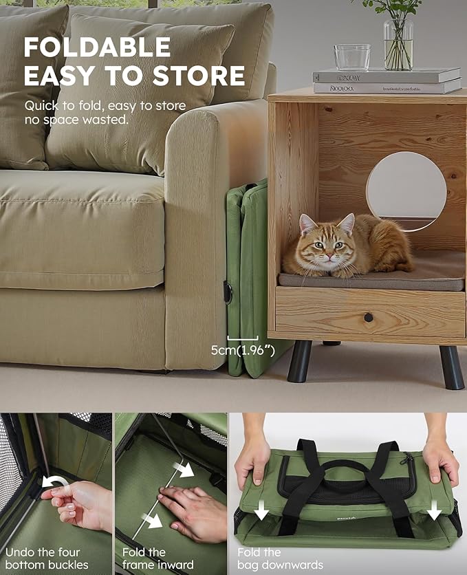 Pecute Cat Carrier Stable, Pet Carrier - Image 7