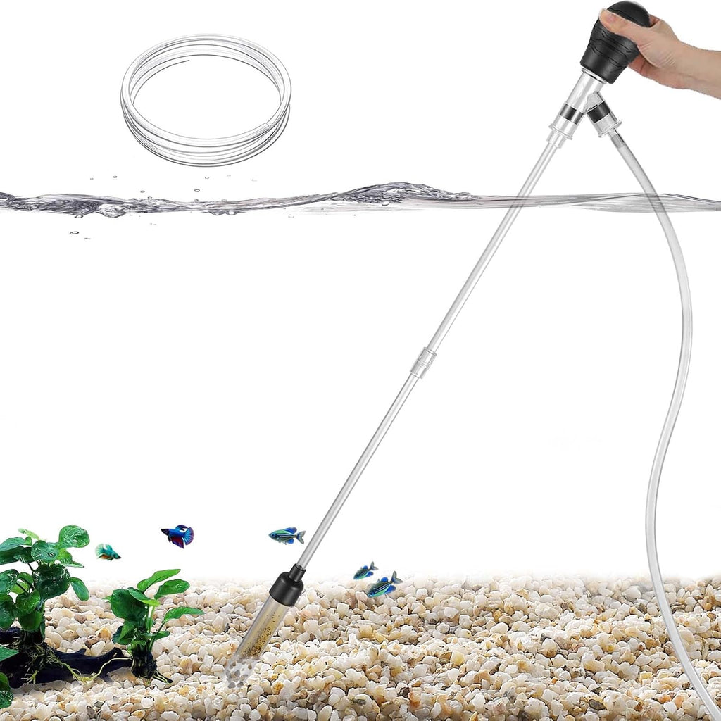 Carefree Fish Aquarium Gravel Vacuum Sand Cleaner Fish Tank Water Changer