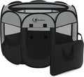 Dog Cat Playpen, Puppy Pet Playpen Indoor by Siedihit