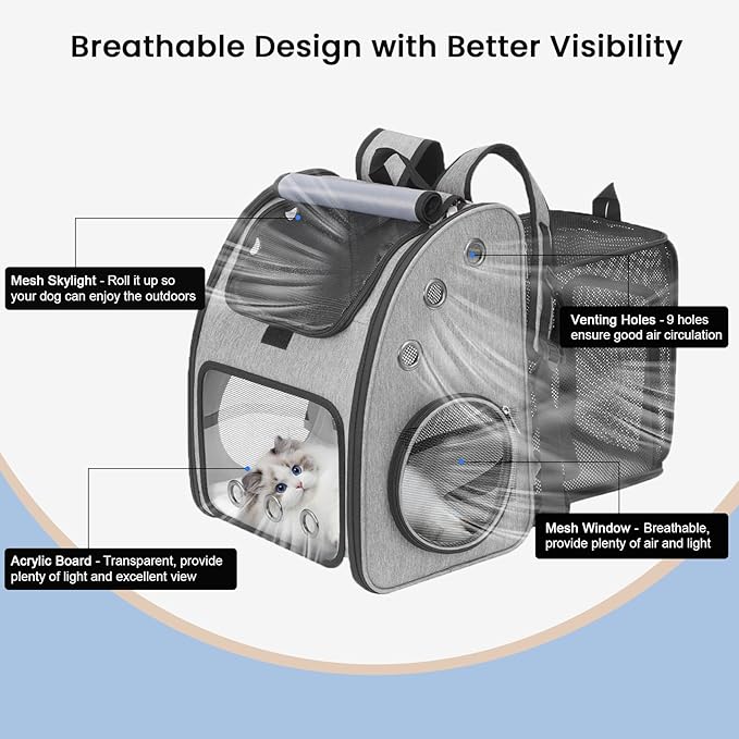 Expandable Pet Carrier Backpack - Image 6