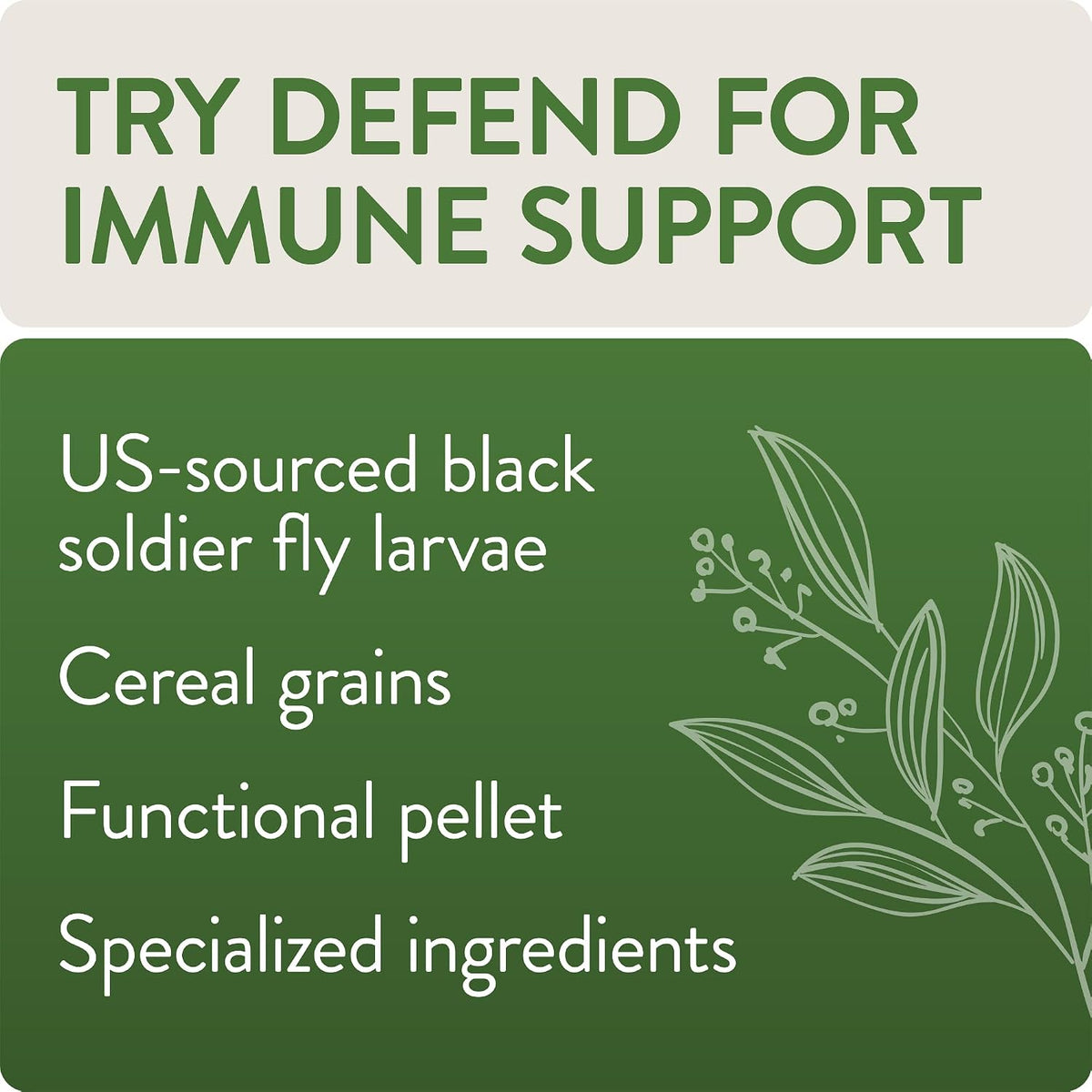 FLOCKLEADER Defend, Poultry Treats for Immune Support, 3.5 lb