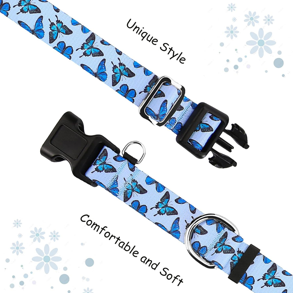 Martingale Collar for Dogs with Buckle No Pull Adjustable Nylon Limited Slip Training Dog Collars (Camouflage, Large)