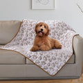 Stuffed Large Brown Premium Soft Dog Blanket, by STUFFED