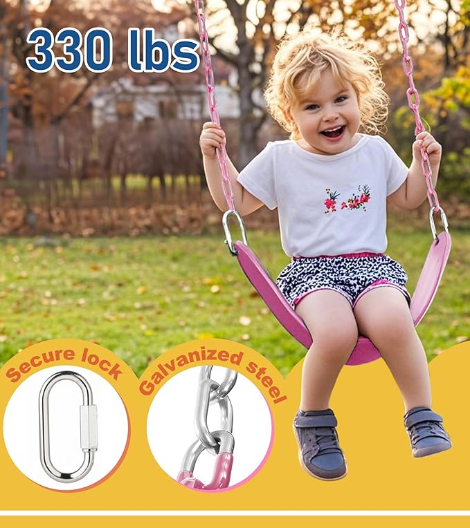 2 Pack Heavy Duty Swing Seats - Image 3