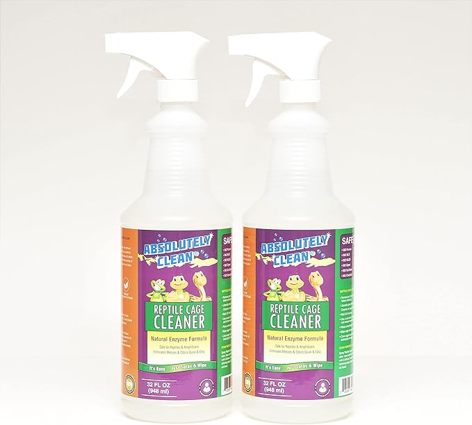 Absolutely Clean Amazing Reptile & Amphibian Terrarium Cleaner and Deodorizer by AbsolutelyClean