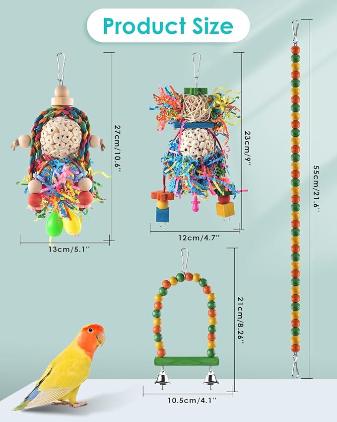 Bissap Conure Toys - Image 2