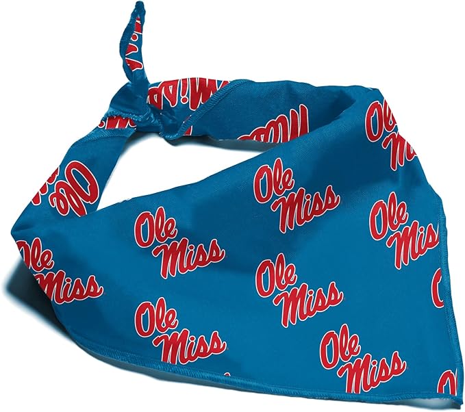 Ole Miss Rebels Officially Licensed Bandana by ShopInstaPets