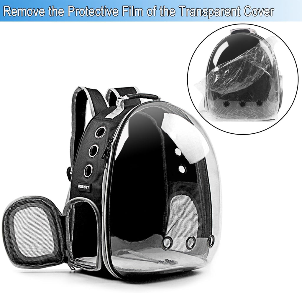 Cat Backpack Carrier Breathable Pet Travel Bag for Cats Dogs Bunny