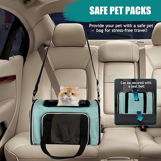Top tasta Dog Cat Carrier Pet Carriers - Image 6