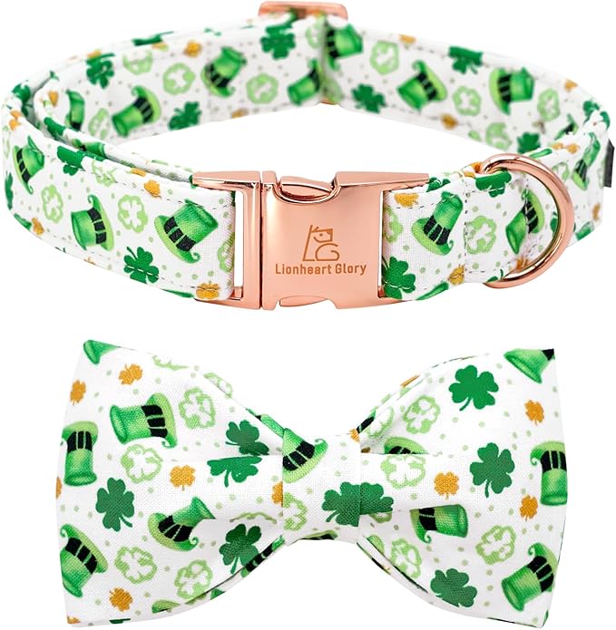 Lionheart Glory St. Patrick's Day Dog Collar by LionheartGlory