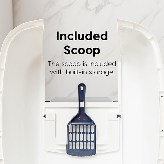 IRIS USA Cat Litter Box, Large Enclosure - Image 6