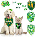 ULICO St. Patrick's Day Personalized Dog Bandana Embroidered Name Custom by Ulicoprofessionalpersonalized