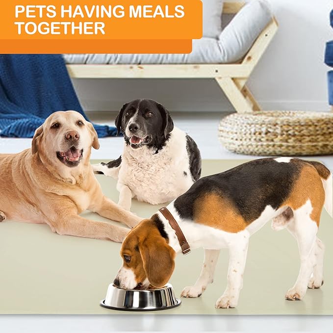KVK Dog Water Mat 39.4 by 29.5in Extra Large - Image 3