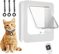 Smart Cat Door for Interior & Exterior, Cat Pet Door by BROTEX