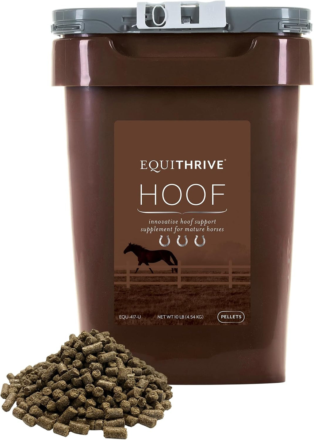 Equithrive Hoof Care Pellets Horse Supplement, 3.3 lbs