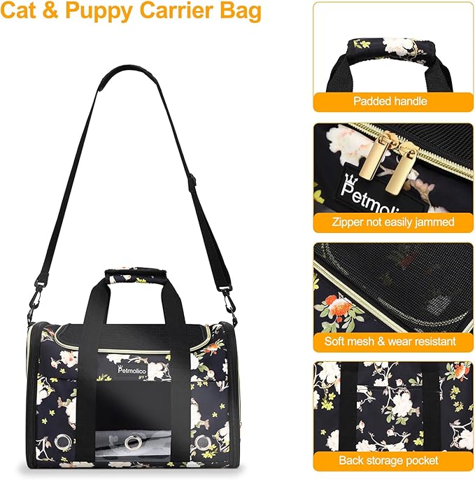 Petmolico Cat Carrier Soft-Sided Pet Bag - Image 2
