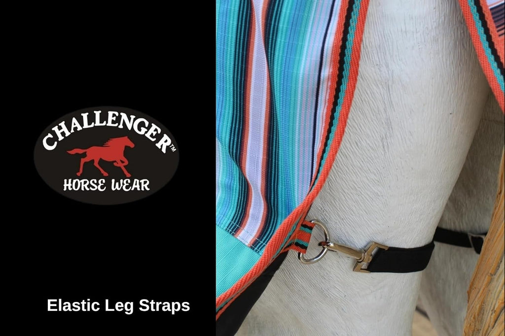 Challenger 1200D Turnout Lightweight Bellyband Horse Winter Sheet Serape 399B