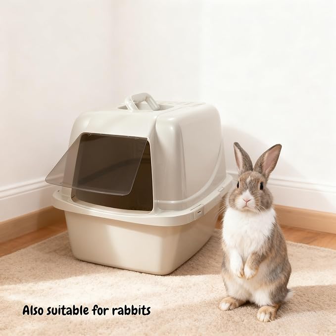 Large Enclosed Cat Litter Box - Image 4