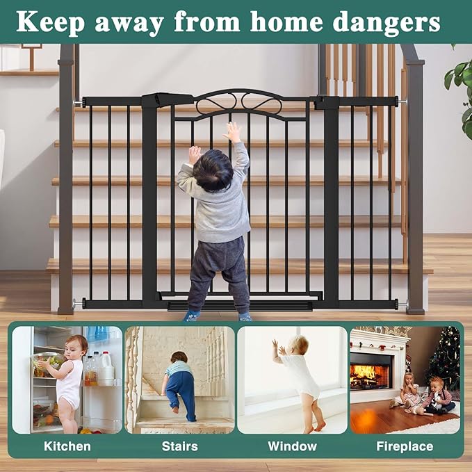 Fairy Baby 51.6"-54.3" Extra Wide Baby Gate - Image 6